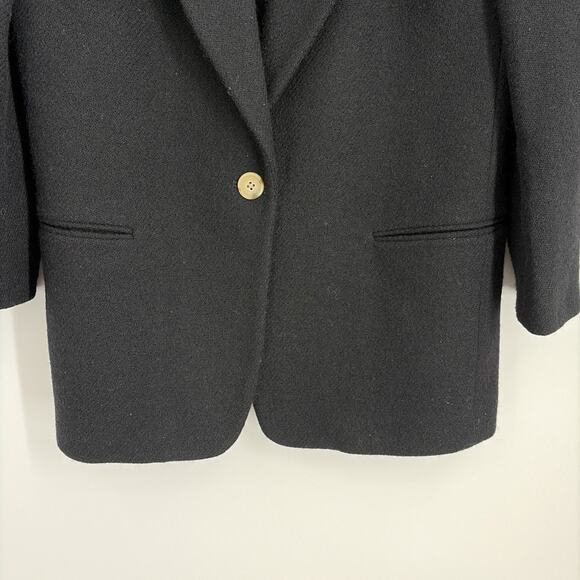Vintage Abercrombie and Fitch Wool Blazer Coat Women’s Size 8 Preppy Casual - Picture 4 of 8